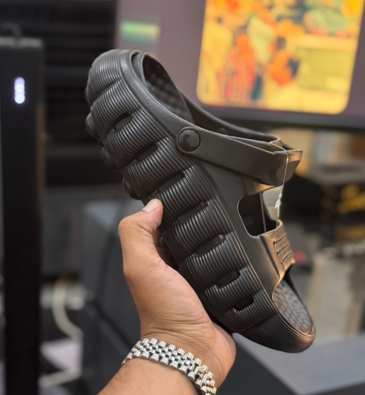 Comfort Ribbed Clogs